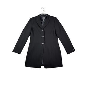 INC International Concepts Women's Black Blazer Size 12P Petite